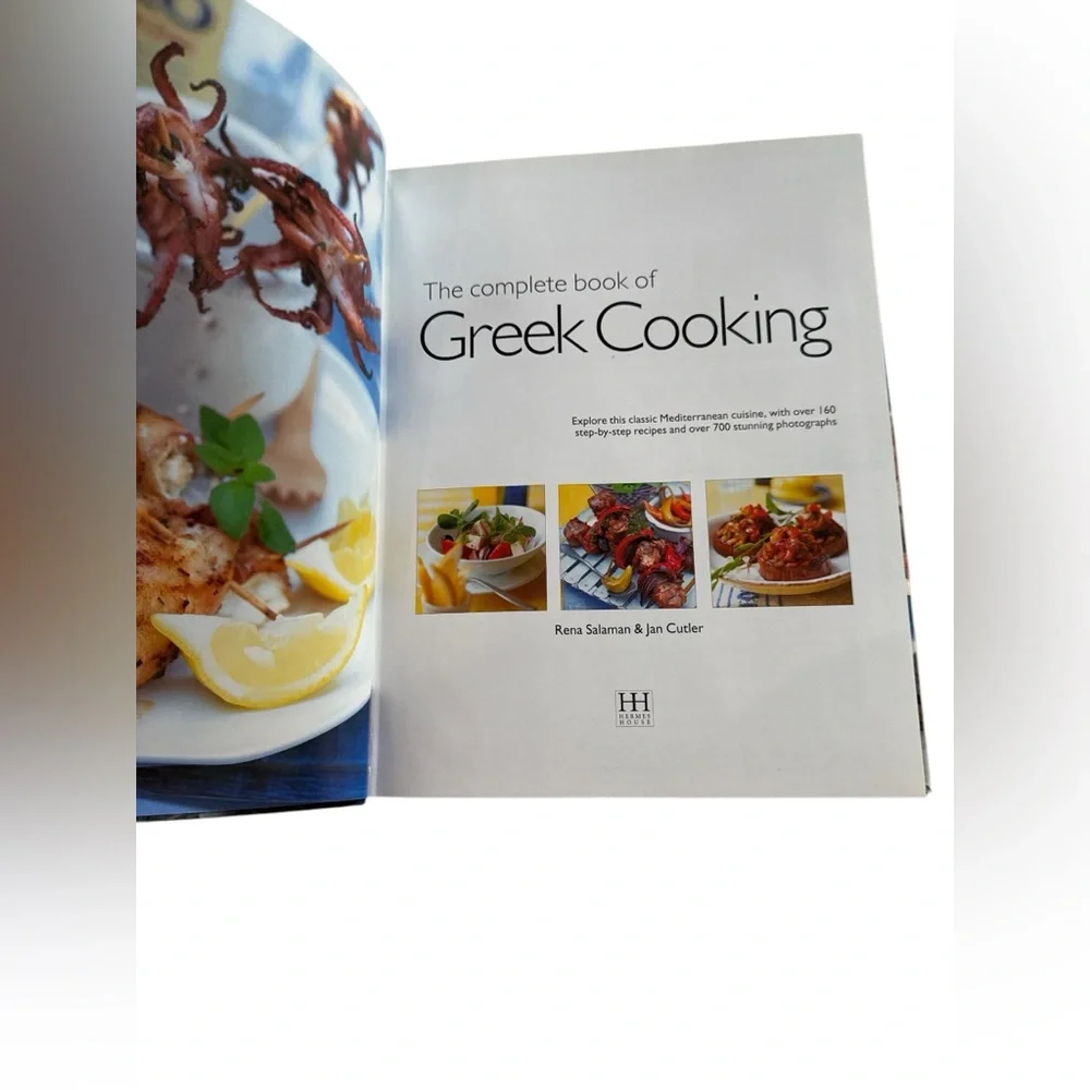 Greek Cooking Cookbook in like new condition - Picture 3 of 5